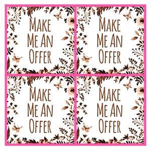 Accepting reasonable offers! Any day and Every day 💕